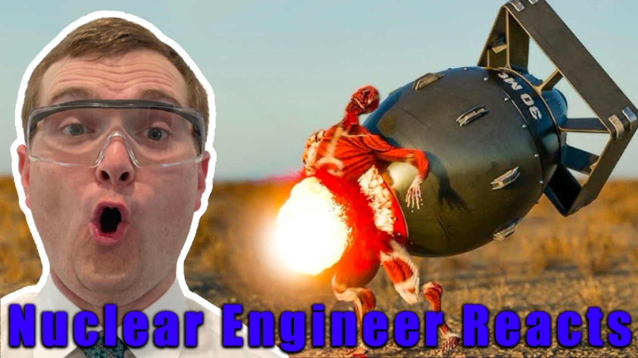 Simulation of Human Body vs. Nuclear Weapon - Nuclear Engineer Reacts
