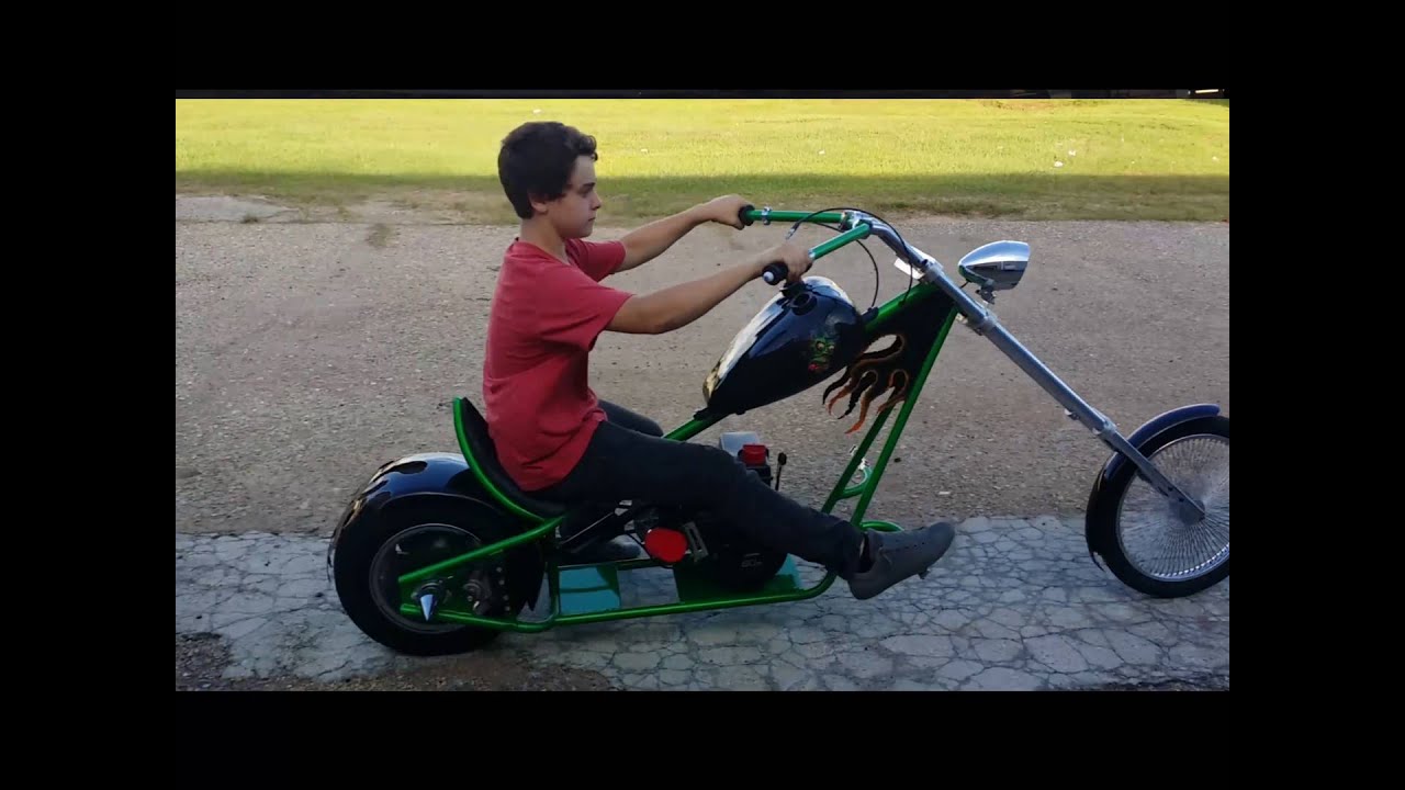 12 Year Old Builds Mini Chopper
