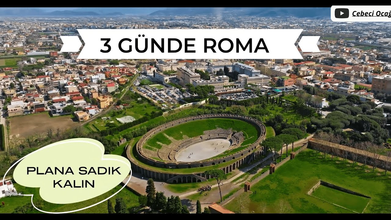 Bireysel Gidecekler için ÜCRETSİZ Roma'da Gezilecek Yerler Planı