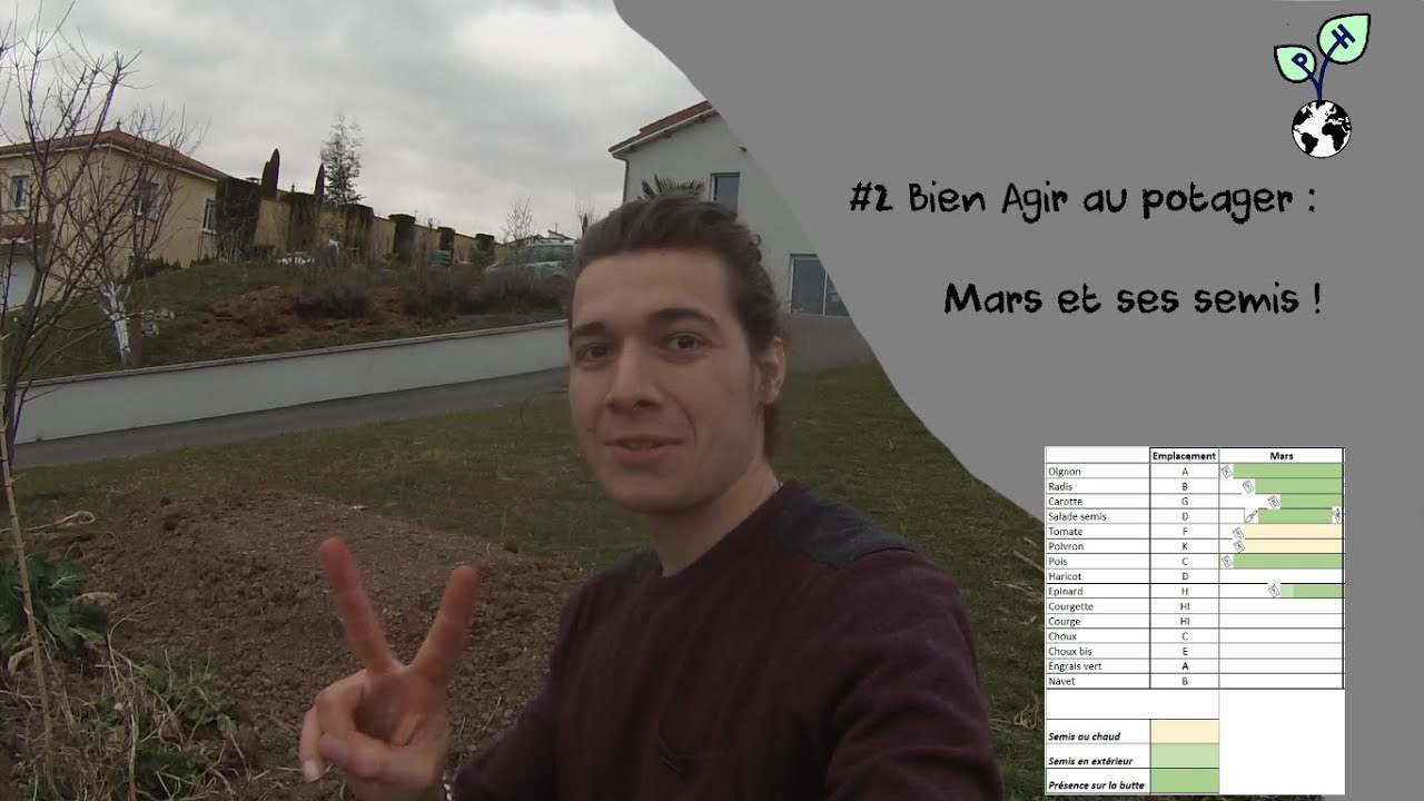 #2 Bien agir au potager : Mars et ses semis !