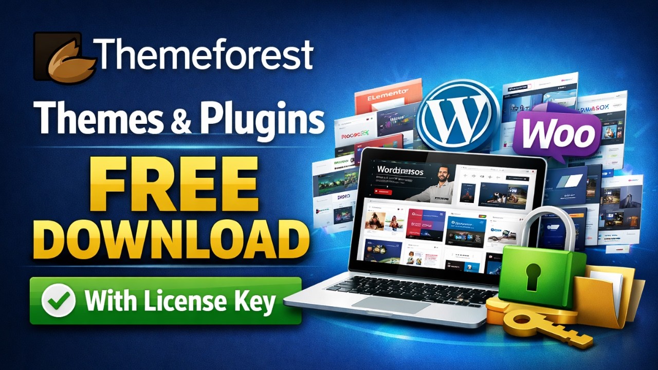Themeforest Themes Free Download with key | Themeforest Wordpress Theme Plugin Free Download