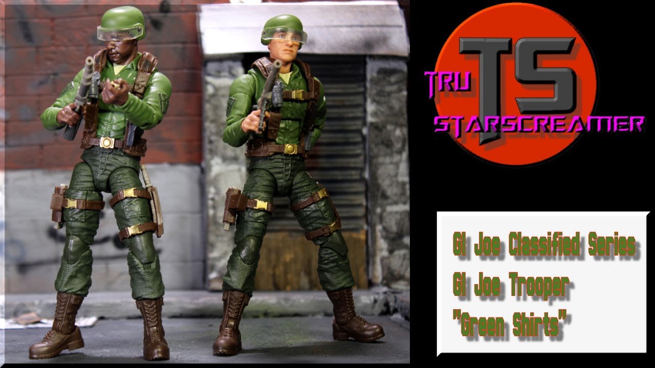 Best Troop Builder? Hasbro GI Joe Classified Series GI Joe Trooper, aka the 