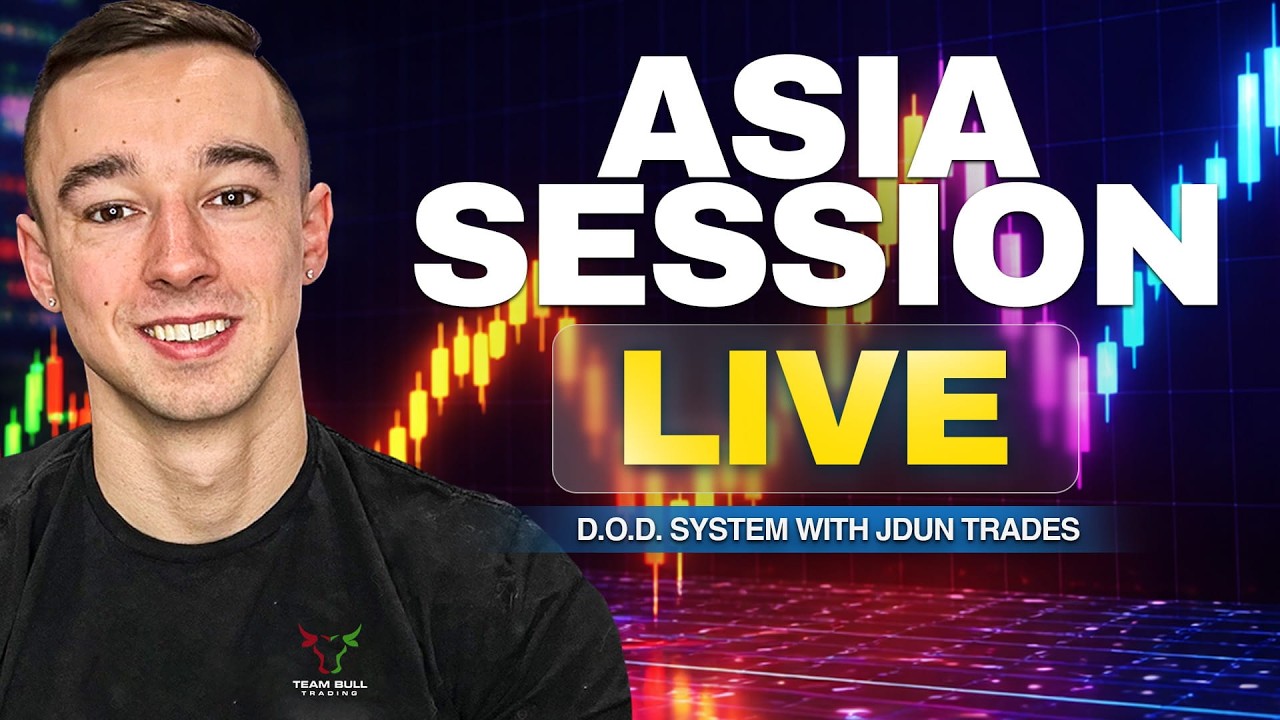 ASIA SESSION LIVE DAY TRADING With Jdun | Futures | $NQ