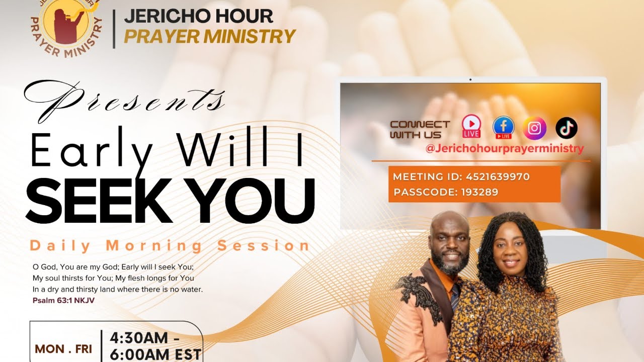 JERICHO HOUR PRAYER MINISTRY || TOPIC: A TIME OF INTERCESSION || MORNING SESSION || 2.11.2026