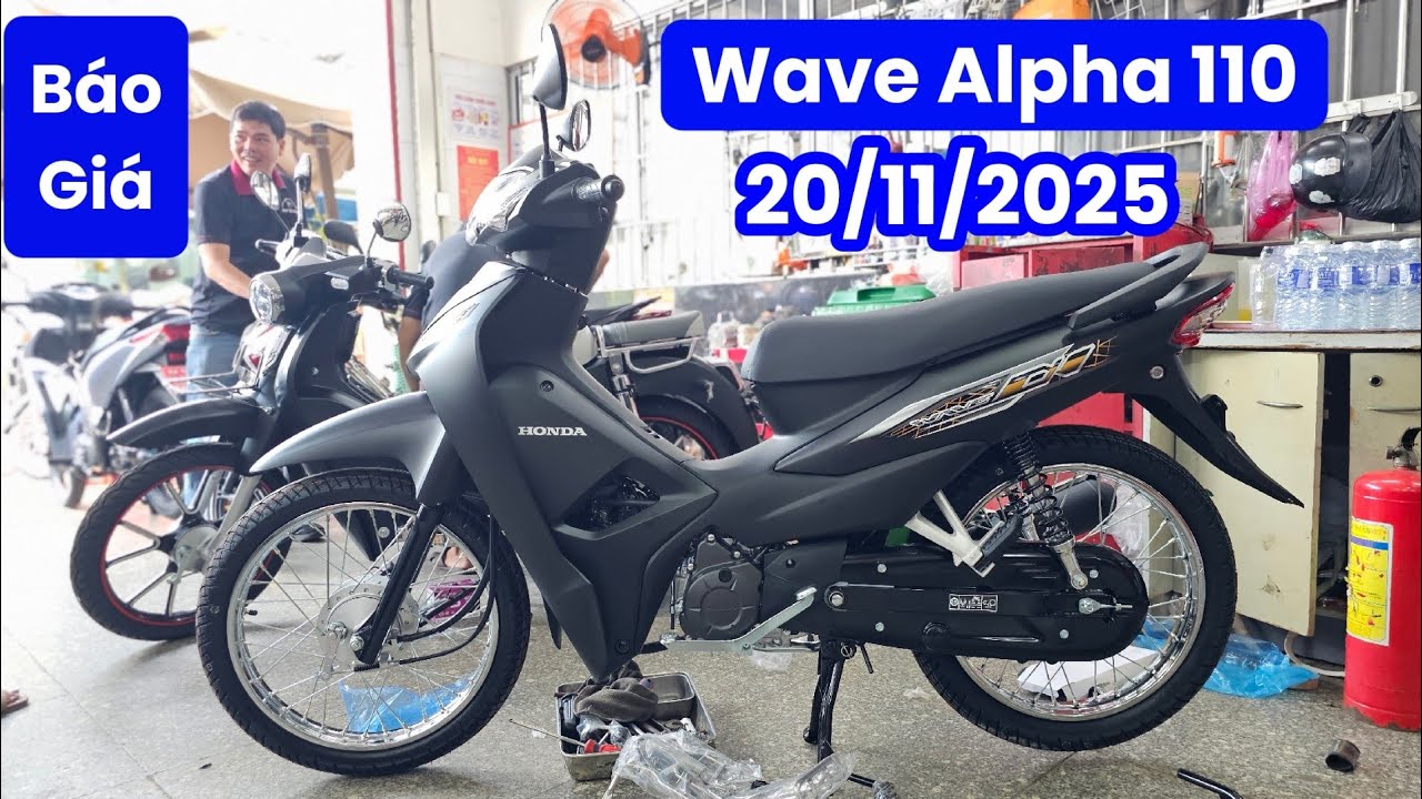 Báo giá Honda WAVE ALPHA 110 mới nhất ngày 20/11/25 tại CH Mai Duyên. Khải Phạm #wave #alpha #110 