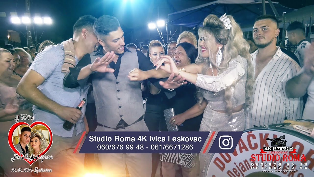 Najla & Dule ---- Studio Roma 4k Ivica Leskovac - ork, Dejana & Aleksa Avdica /Vr Banja/