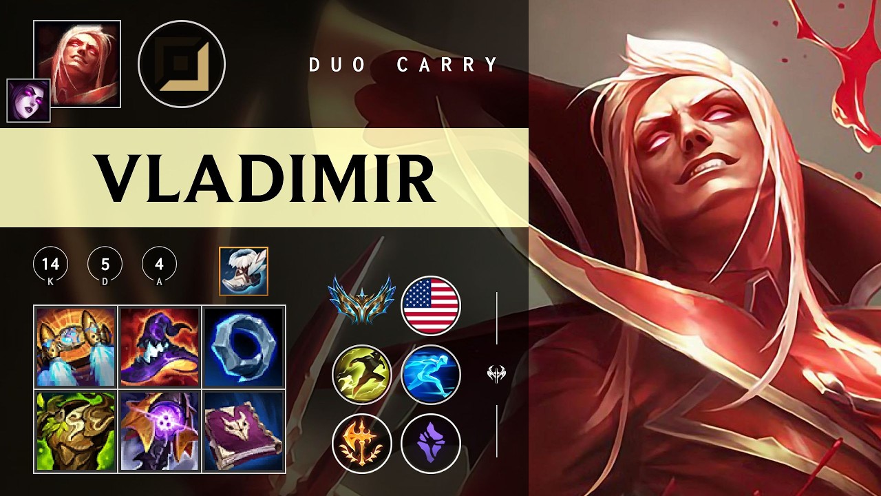 Vladimir Carry vs Ashe - NA Challenger Patch 26.05