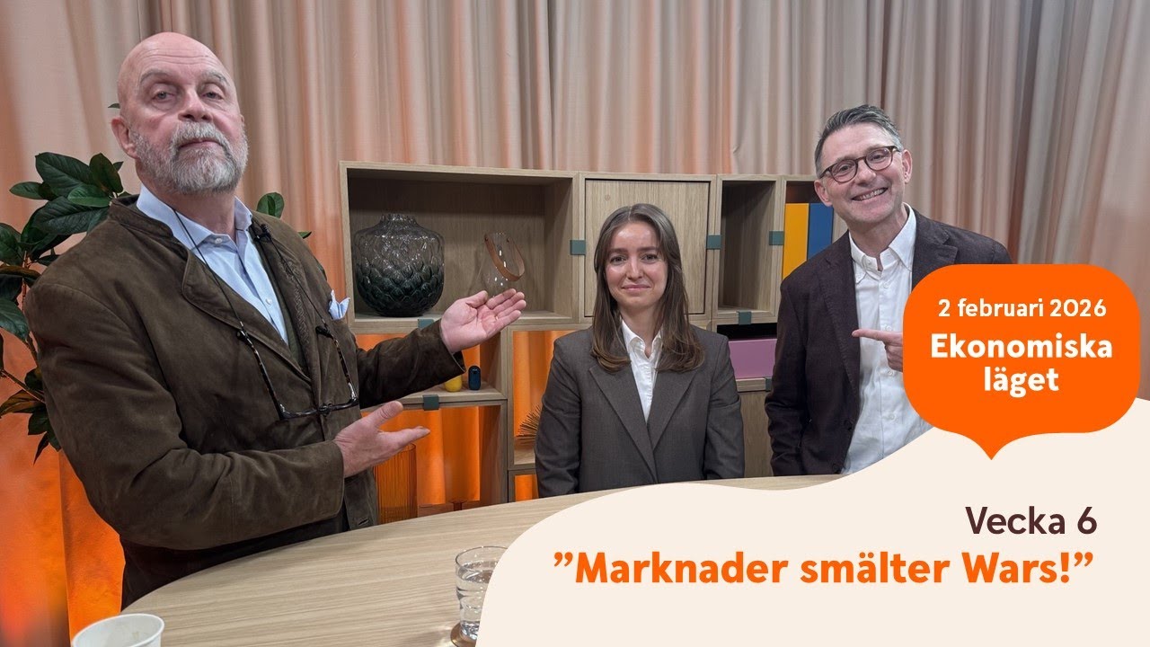 Ekonomiska läget med Swedbank - vecka 6 2026