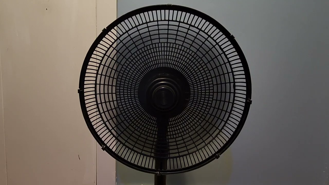 Showing this alasko stand fan without it's front grill