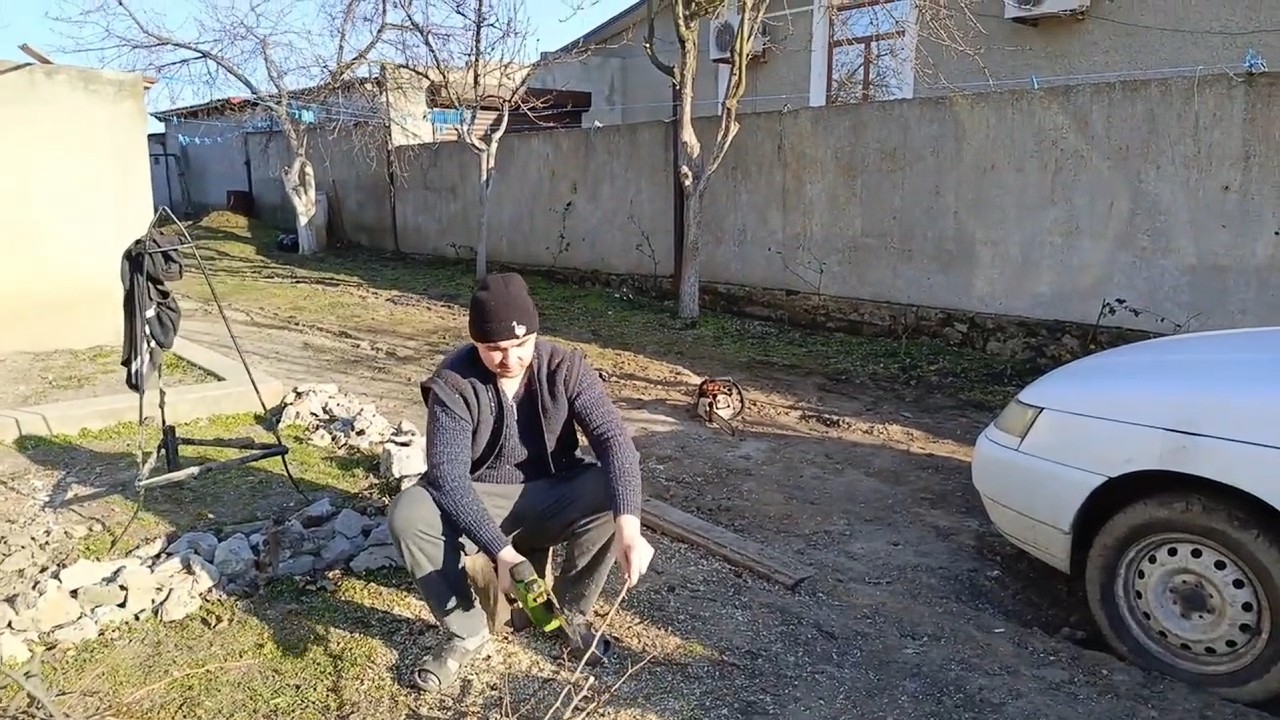 Обрезка деревьев. Свиной гуляш