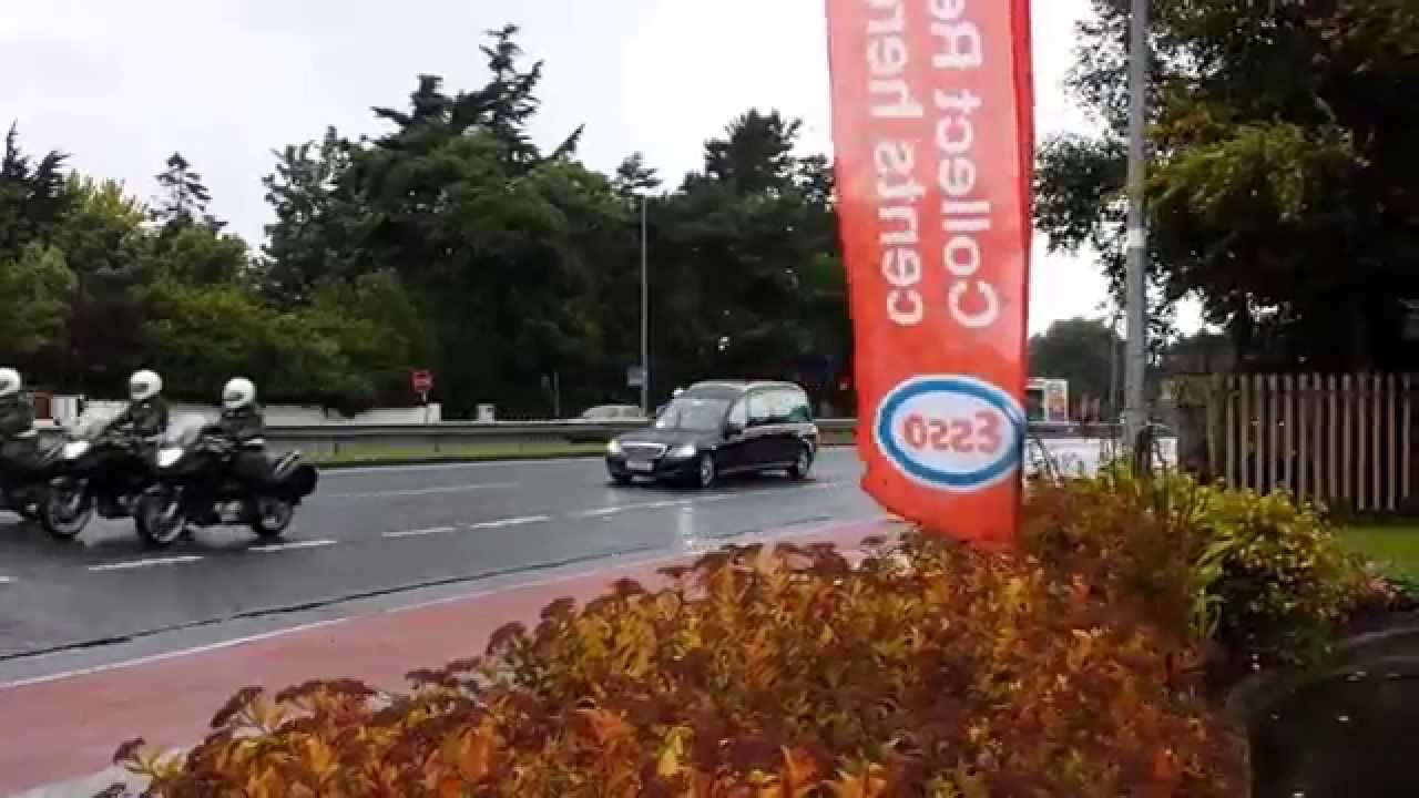 Albert Reynolds funeral convoy motorcade