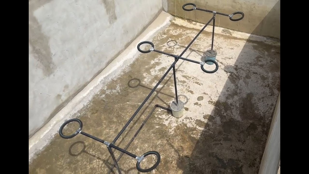 Confection de bulleurs en tuyau pvc pour les bassins piscicoles : deuxième et dernière partie.