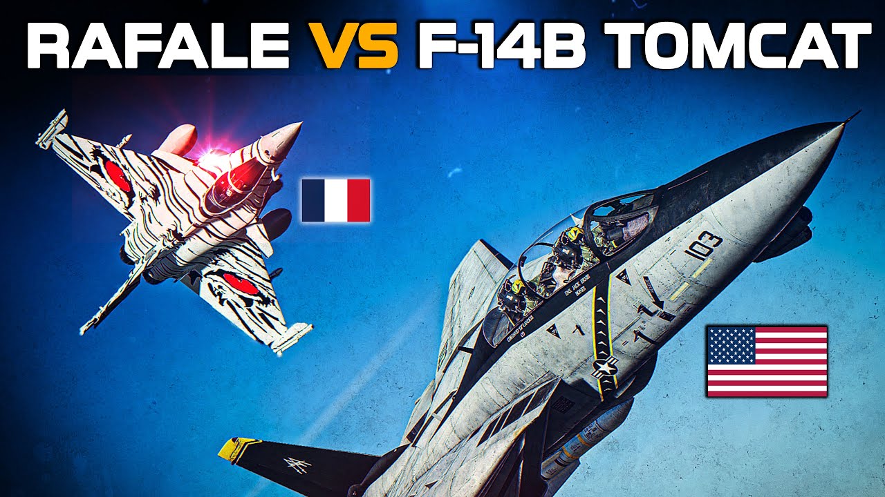 Dassault Rafale Vs The Mighty F-14B Tomcat DOGFIGHT | Digital Combat Simulator | DCS |