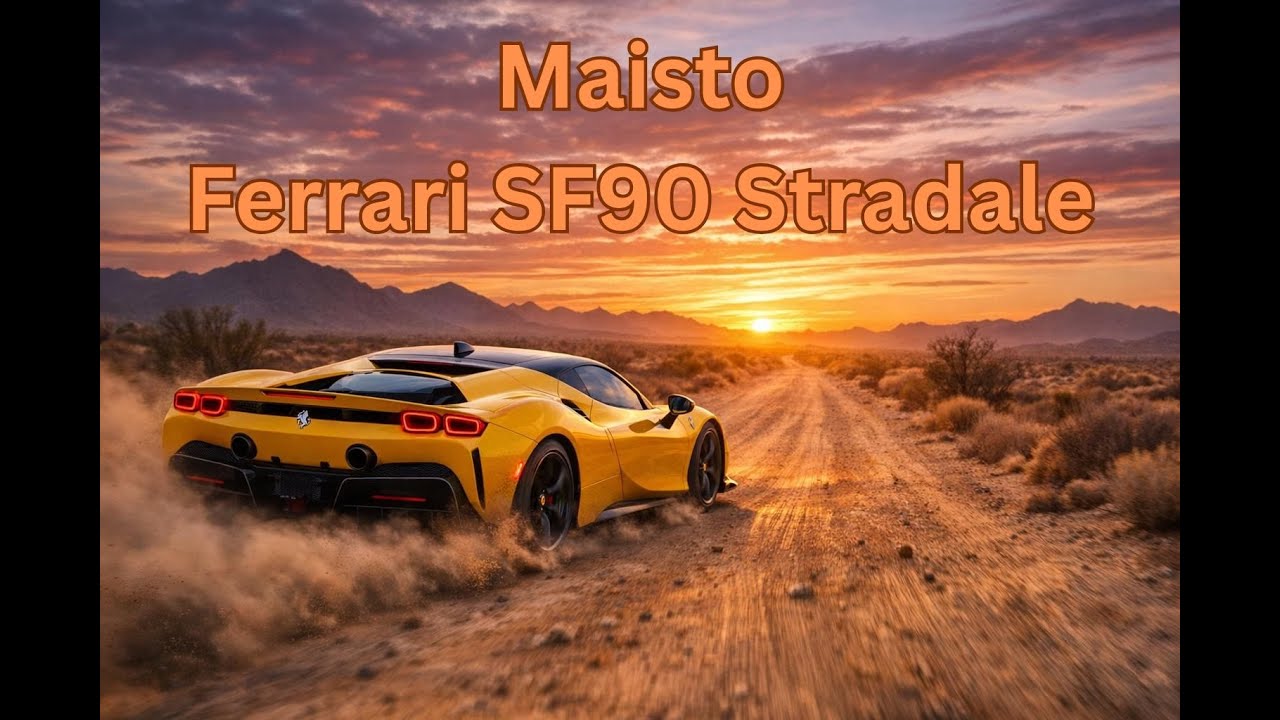 Maisto Ferrari SF90 Stradale