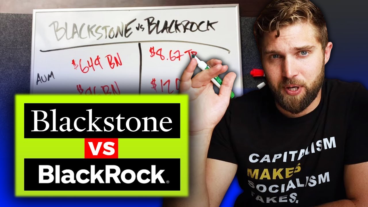 Различия между Blackstone и BlackRock | Как Blackstone зарабатывает больше денег с меньшими актив...