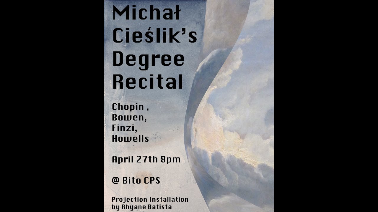 Degree Recital: Michał Cieślik, oboe