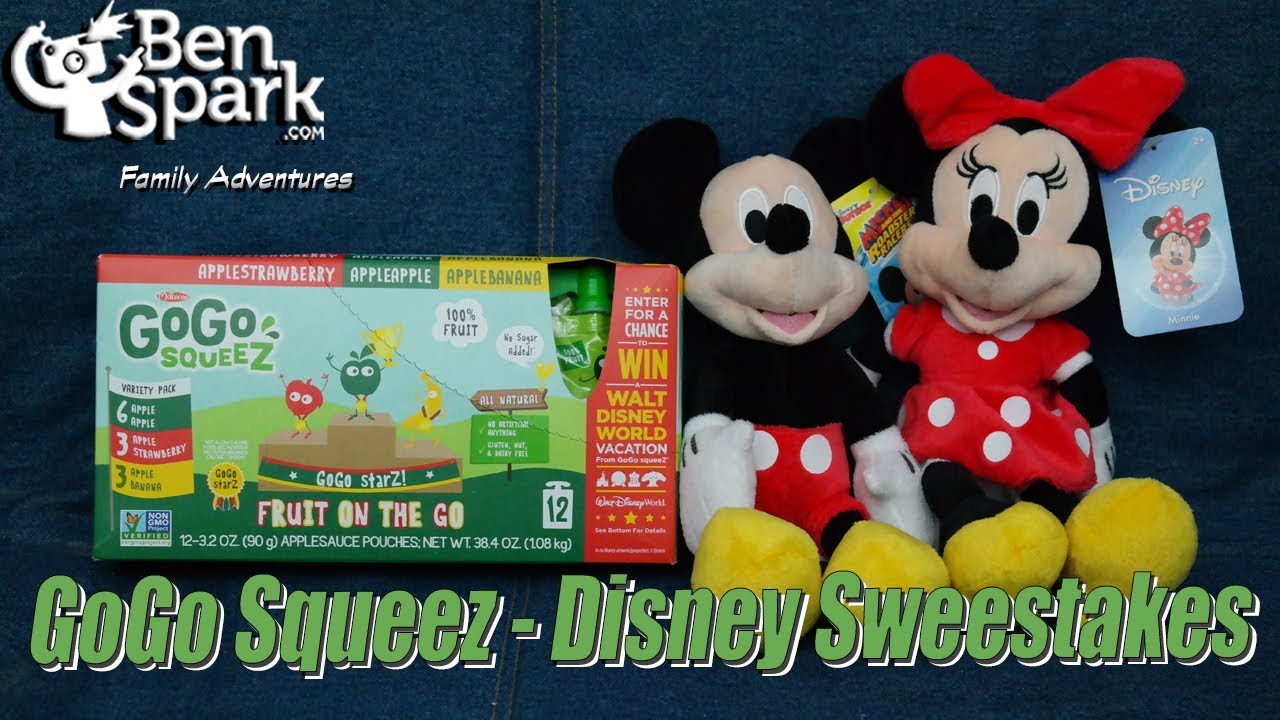 GoGo Squeez Walt Disney World Sweepstakes
