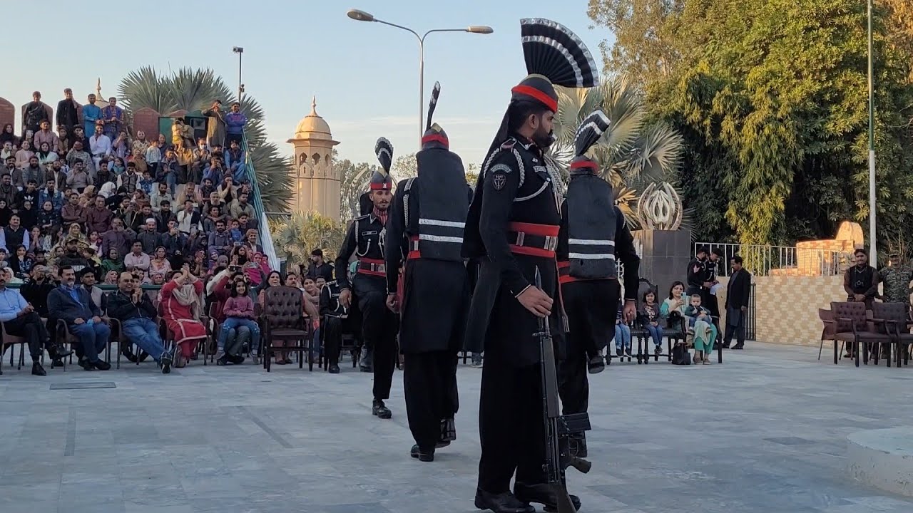 GANDA SINGH KASUR BORDER PRADE (Flag Ceremony) Punjab Pakistan