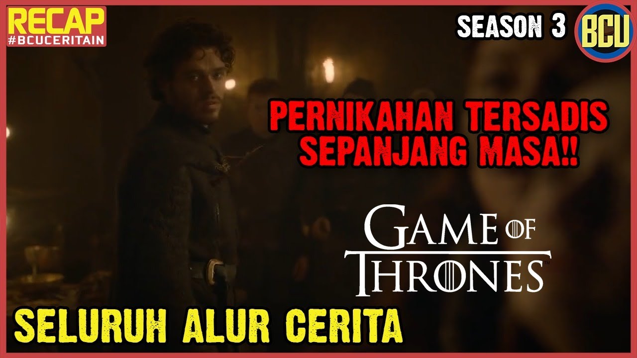 KILLED WHILE ARRIVING A WEDDING!!! | THE ENTIRE GAME OF THRONES S3 SERIES STORYLINE