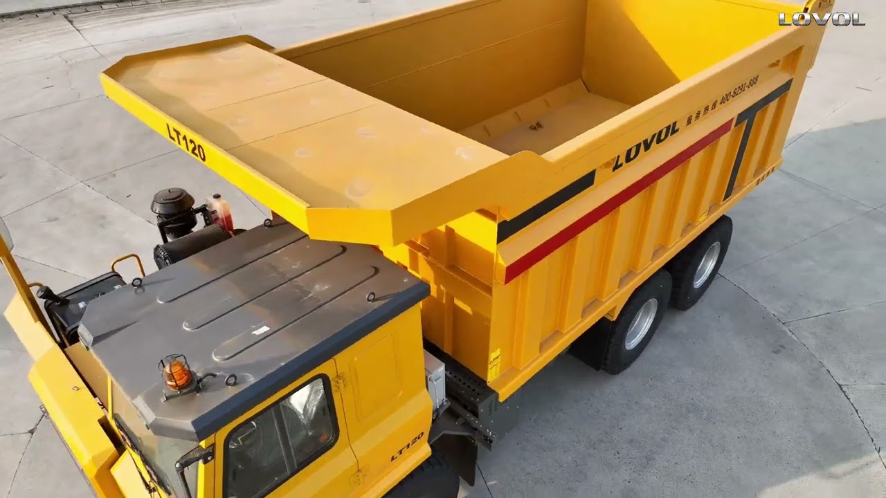 120tons Haul Truck Mining Truck Reliable Robust and Durable Lovol LT120