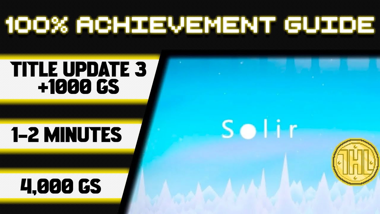 Прохождение обновления Solir Title Update 3 на 100% * 1000 GS за 1-2 минуты *