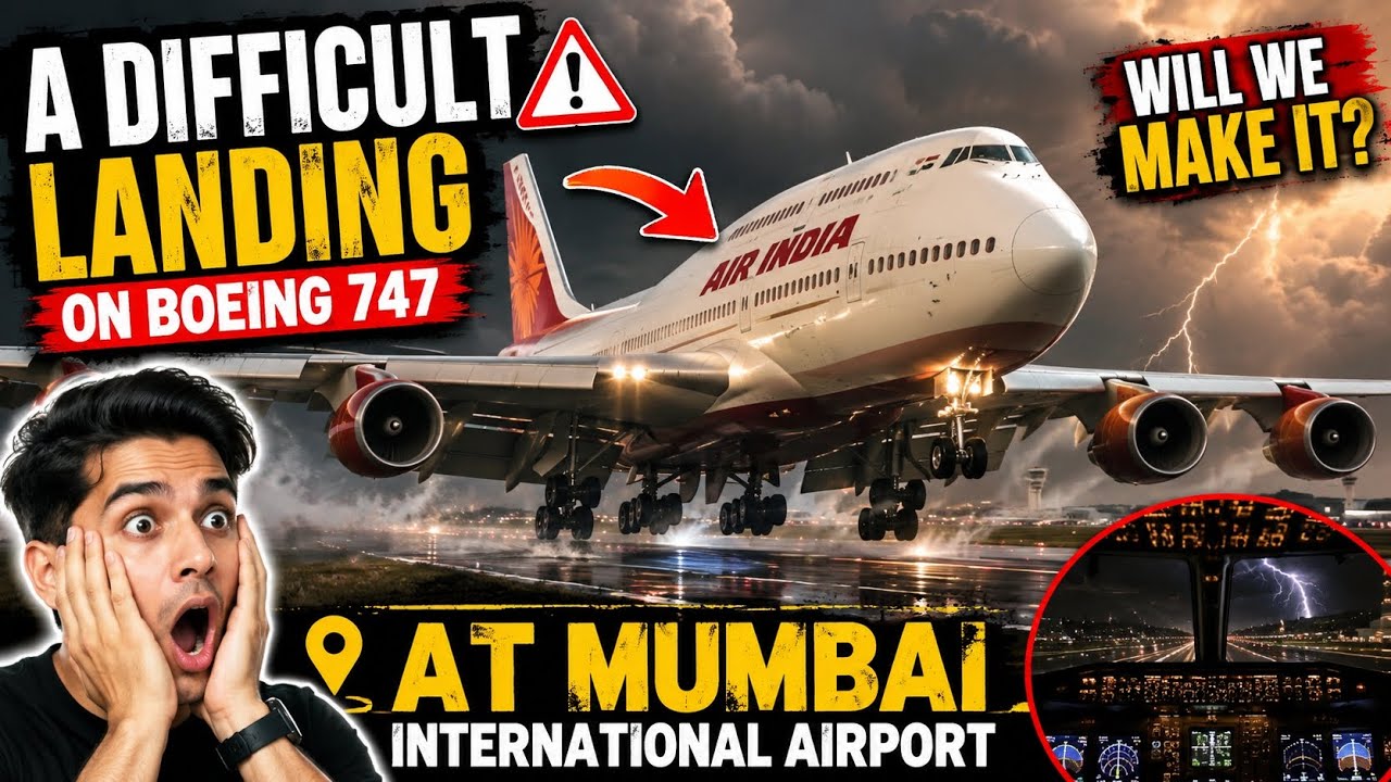 FULL FLIGHT TAKEOFF+HARD LANDING BOEING 747 AIR INDIA🇮🇳  #aviation #airplane #flightsimulator #viral
