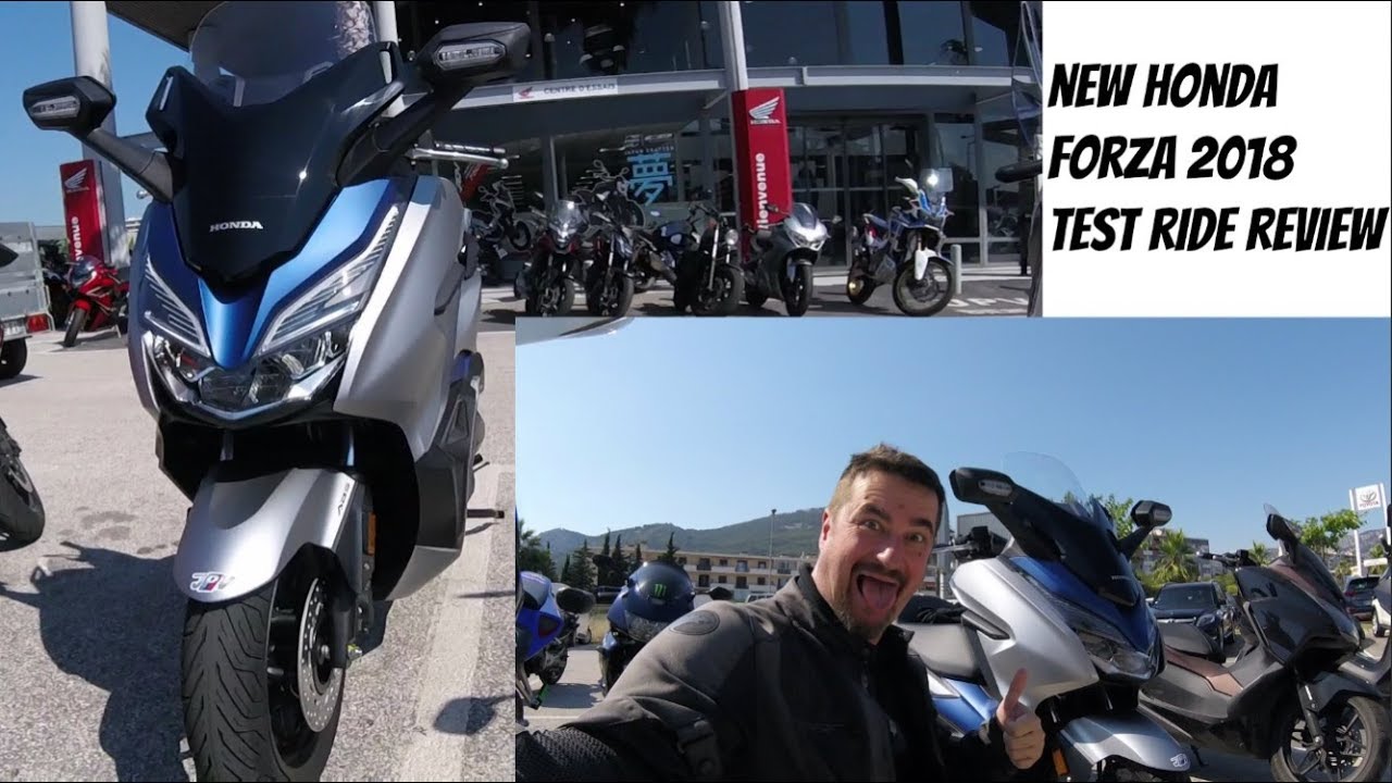 New Honda Forza 2018-2019 125cc test ride and review