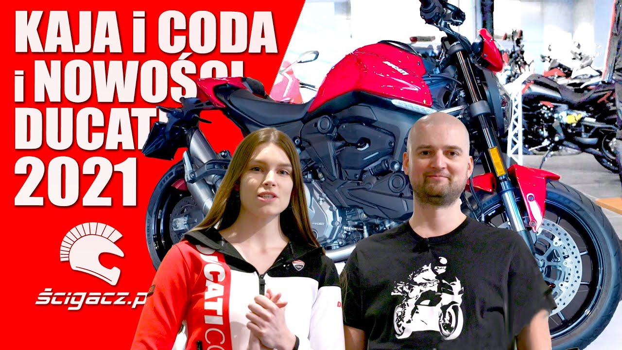 Ducati Monster Plus 2021. To będzie przeb&oacute;j sprzedaży. Dlaczego tak będzie? Wyjaśnia Kaja i Coda...