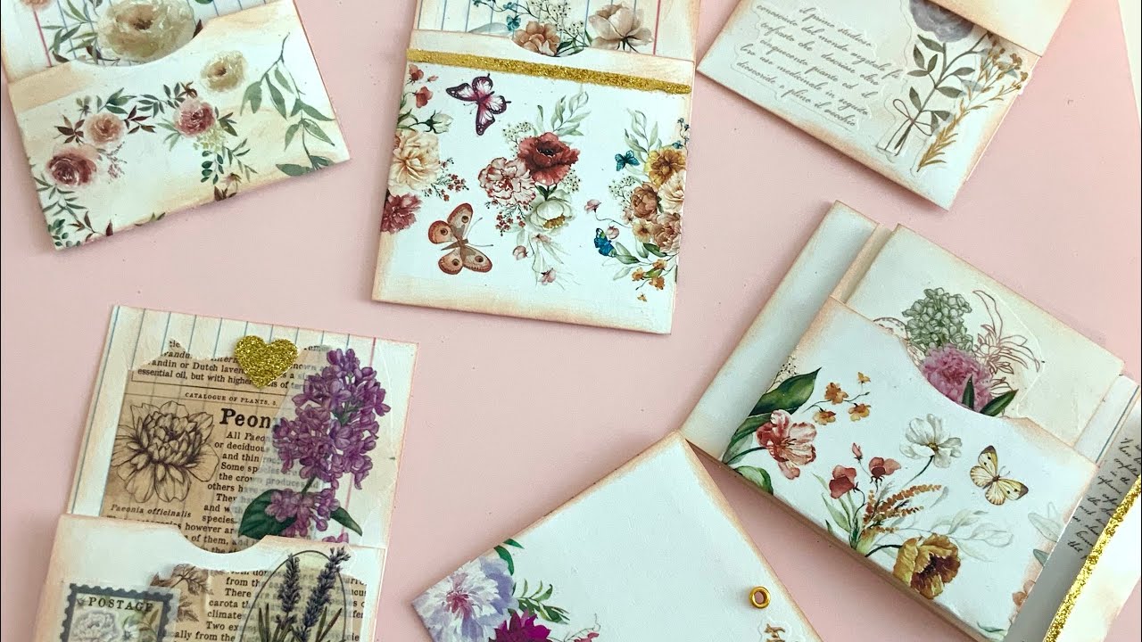 Челлендж по созданию бумажных поделок с ограниченным бюджетом из ненужных карточек!