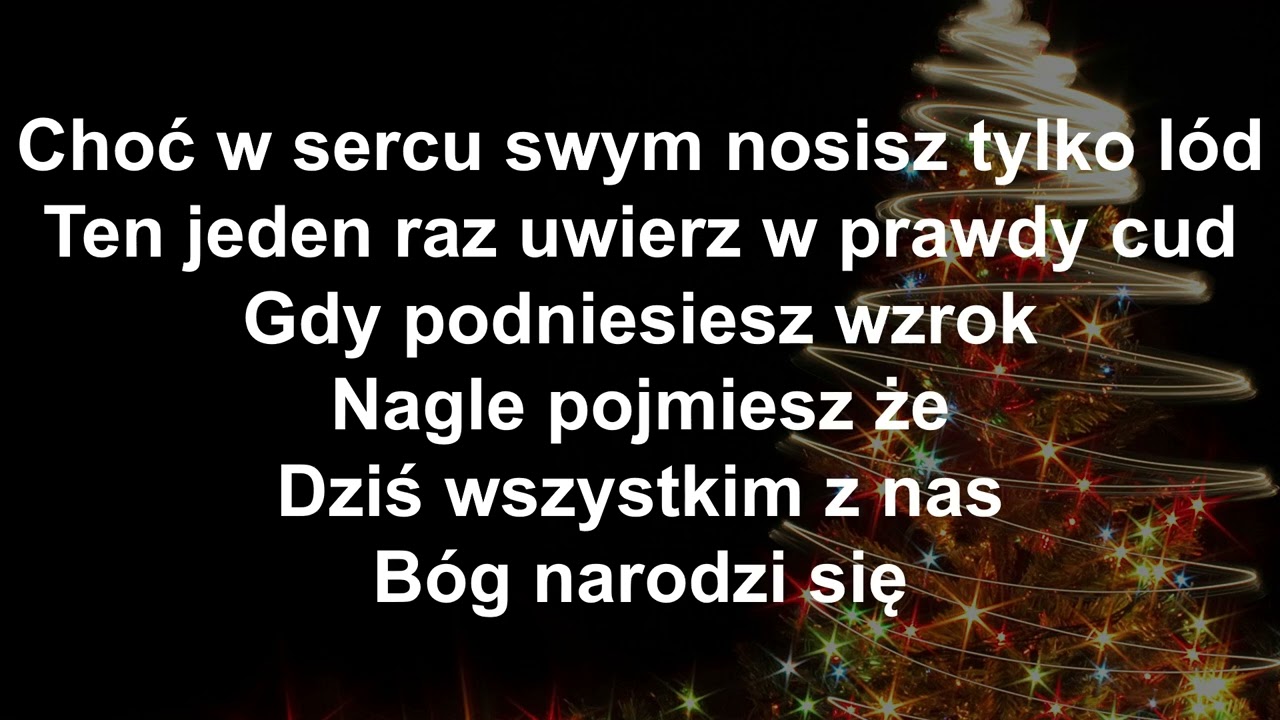 Święta kolędy - Perfect - B&oacute;g narodzi się (tekst lyrics)