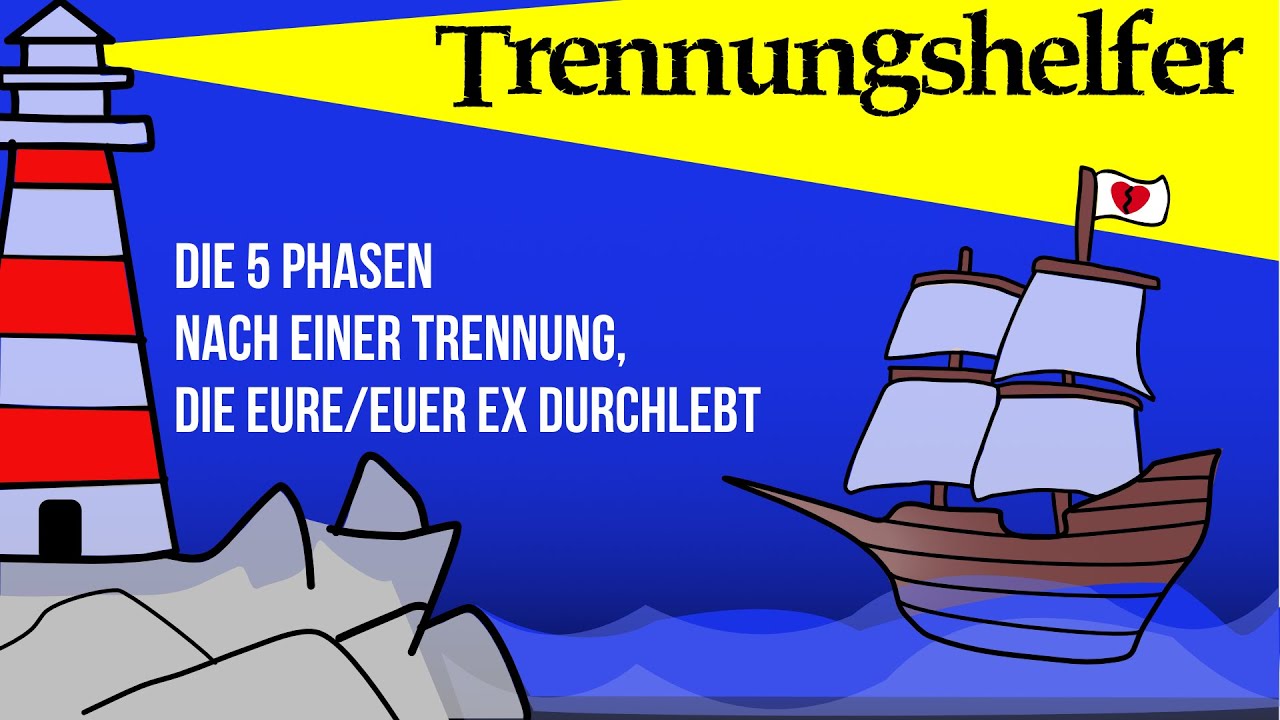 Die 5 Phasen nach einer Trennung die eure/euer Ex durchlebt