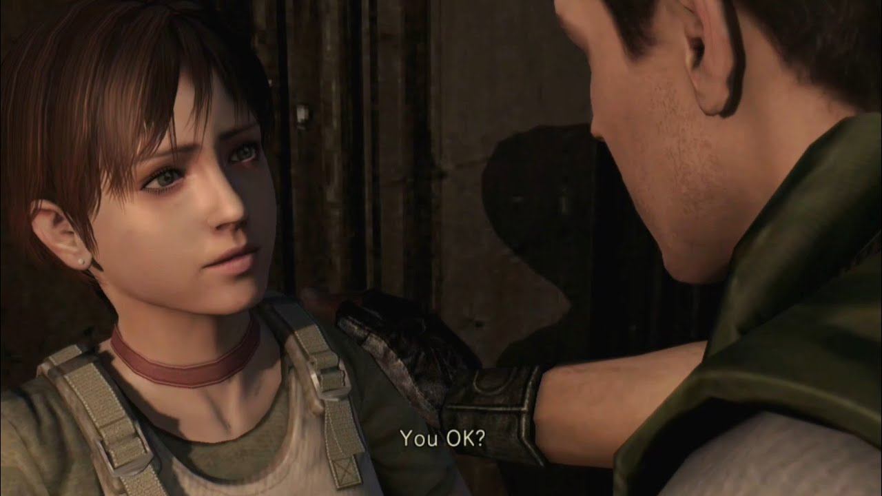 Quickly Saving Rebecca From Getting Hurt by a Big Mutated Lizard Monster | Resident Evil 1 Part 4