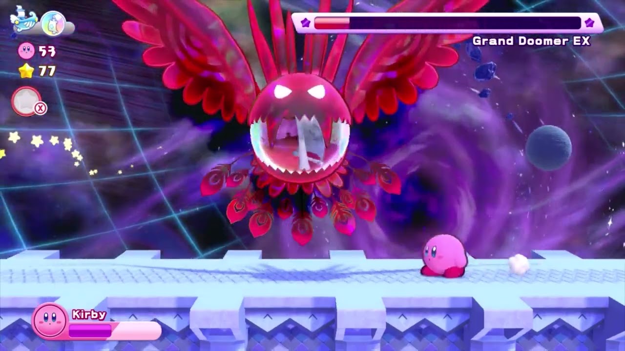 Kirby's Return to Dreamland Deluxe Boss 14 - Grand Doomer EX