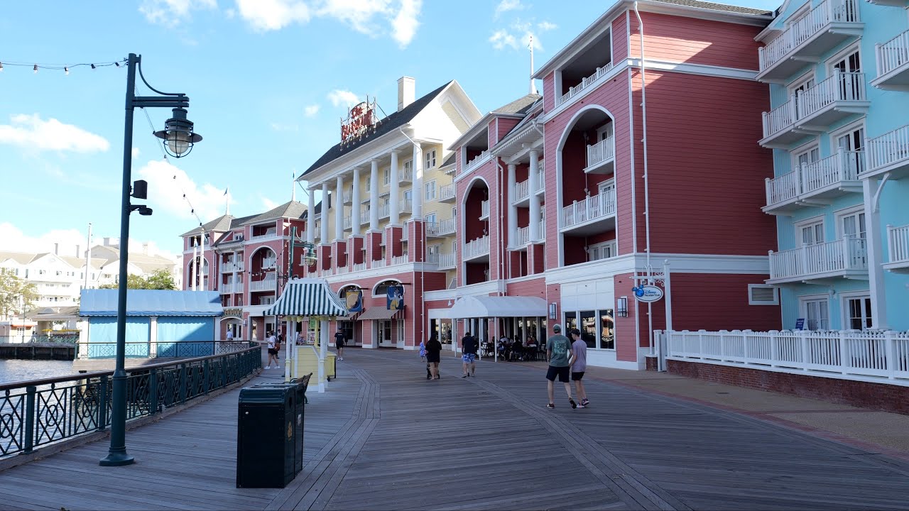 Disney's Boardwalk Resort 2025 Tour & Walkthrough in 4K | Walt Disney World Florida February 2025
