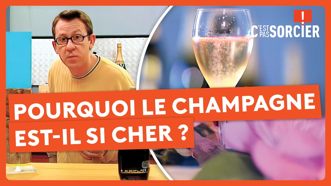 Pourquoi le champagne est-il cher ? - C'est pas sorcier