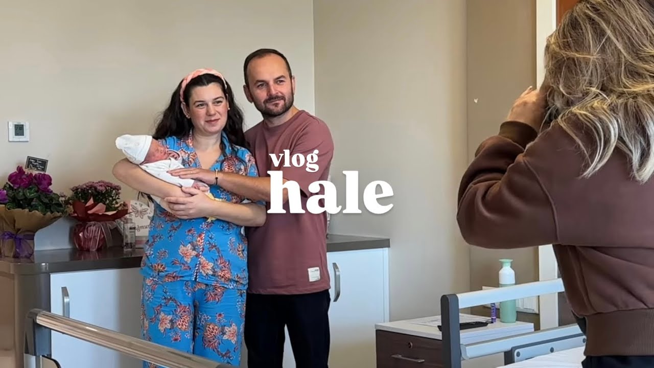 3 |  Cesarean section and 24-hour hospital experience. | DailyVlog | A birth of the little girl