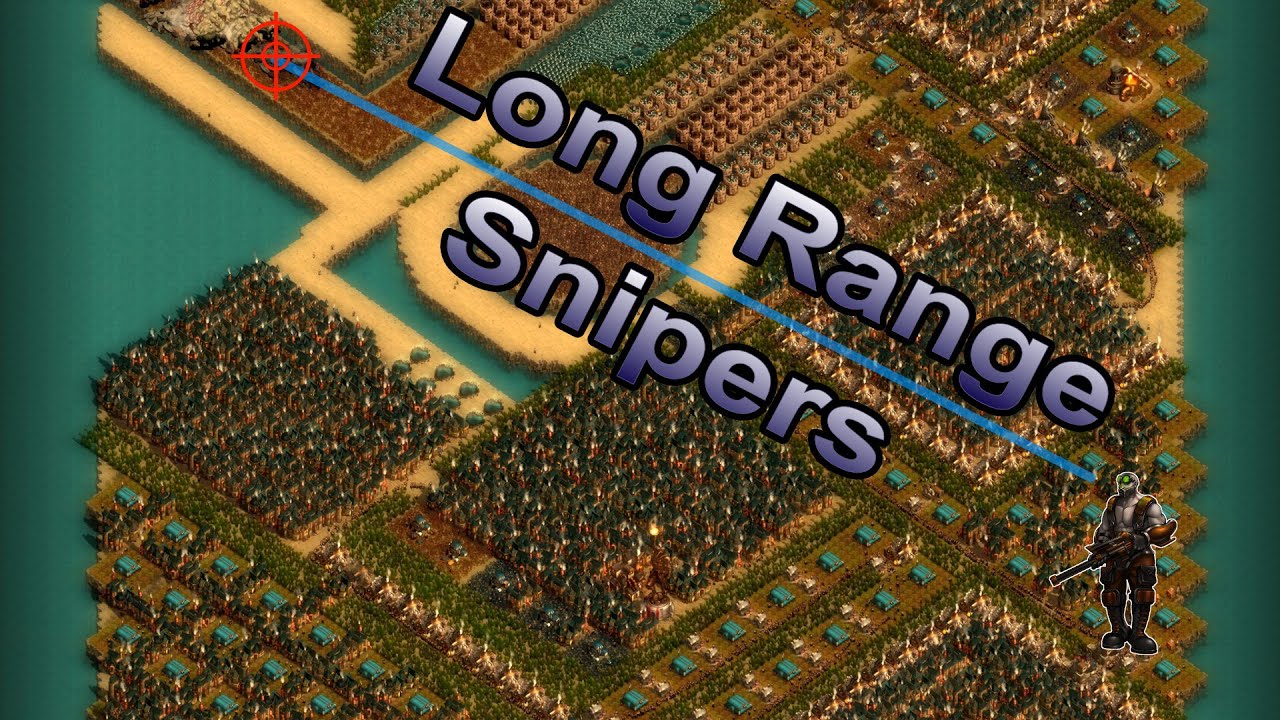 They are Billions - Custom Map: Long Range Snipers