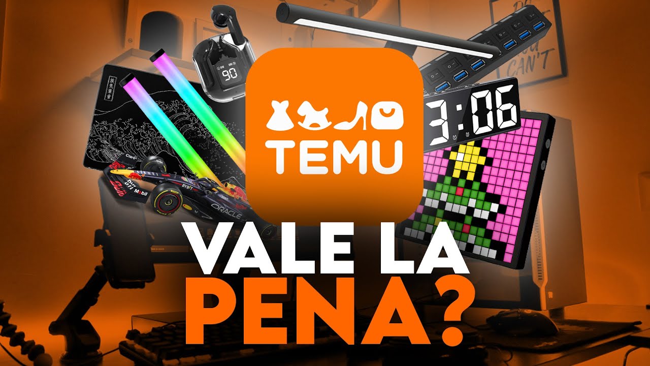 ACCESORIOS para tu SETUP VERSION TEMU | VALE LA PENA COMPRAR por TEMU (ARGENTINA)?