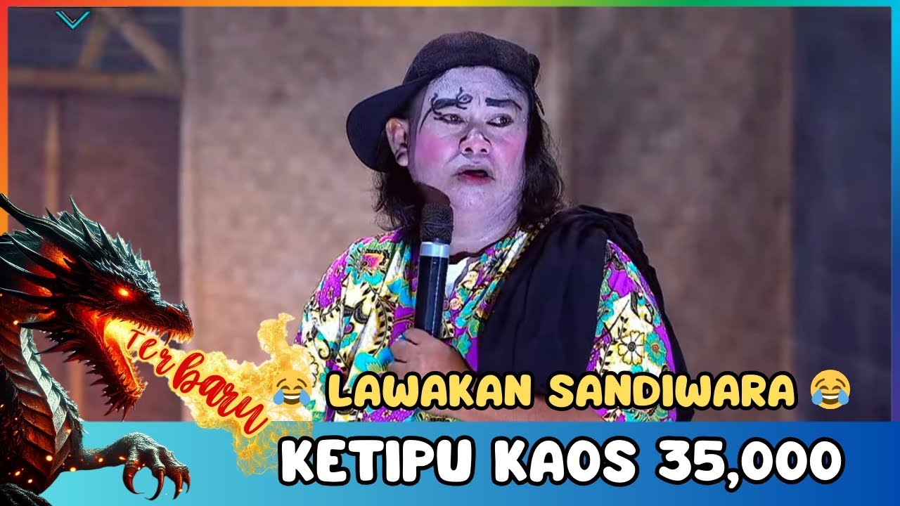 BI KEPON KETIPU WONG DAGANG KAOS || LAWAKAN SANDIWARA LINGGA BUANA