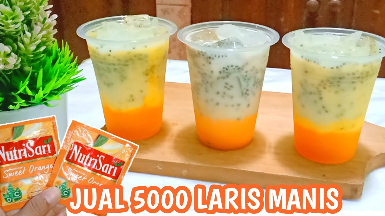 MINUMAN KEKINIAN 2021 CUMA 3 BAHAN JUAL 5000//ES NUTRISARI BIJI SELASIH