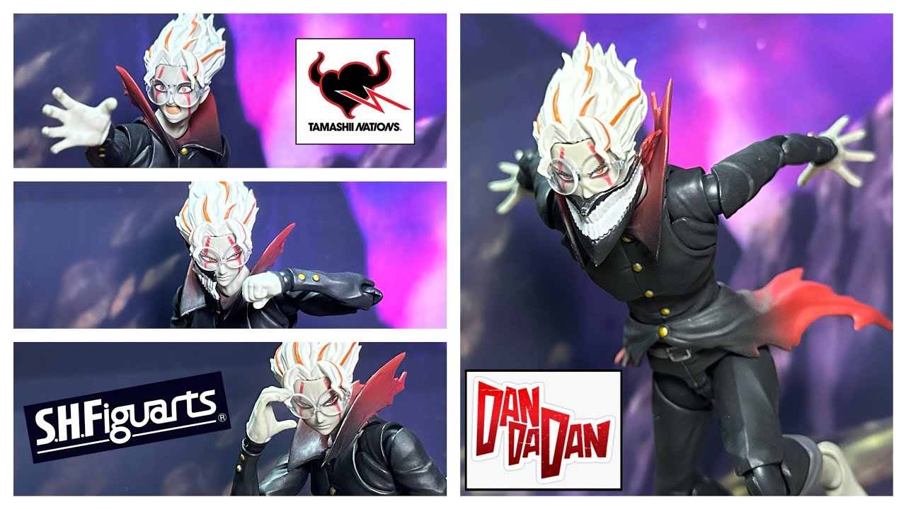 S.H.Figuarts DAN DA DAN Momo Okarun(Transformed) SHF 膽大黨 高倉健（變身） 厄卡倫 ダンダダン オカルン（変身） #actionfigures