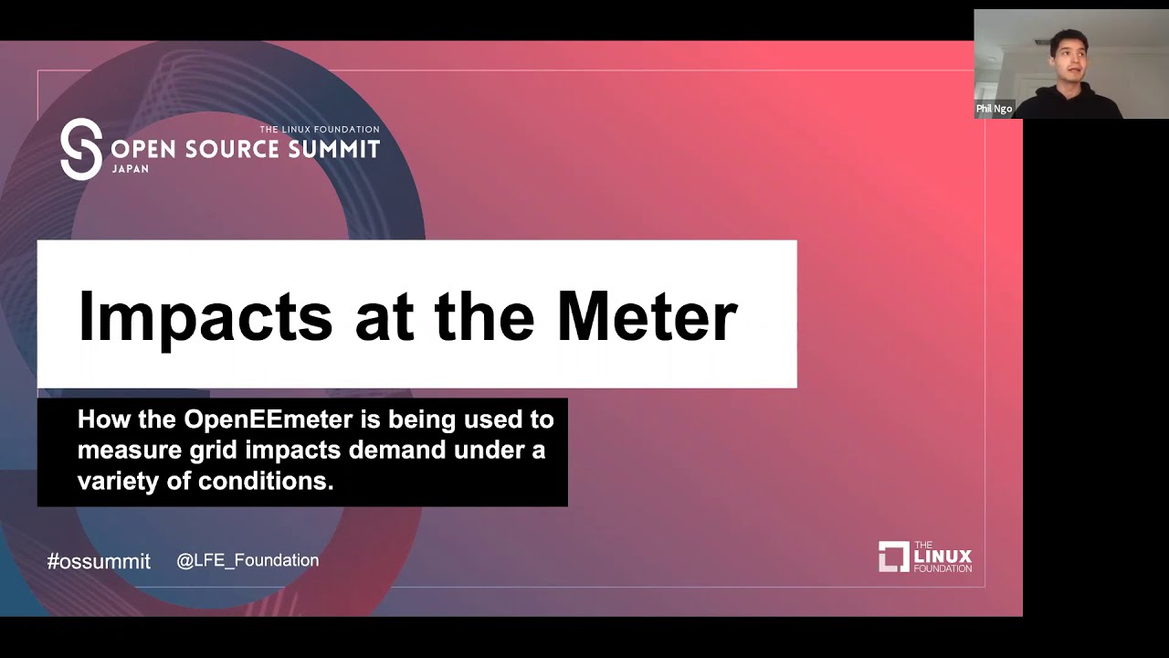 Impacts at the Meter   How the OpenEEmeter is Being Used - Phil Ngo