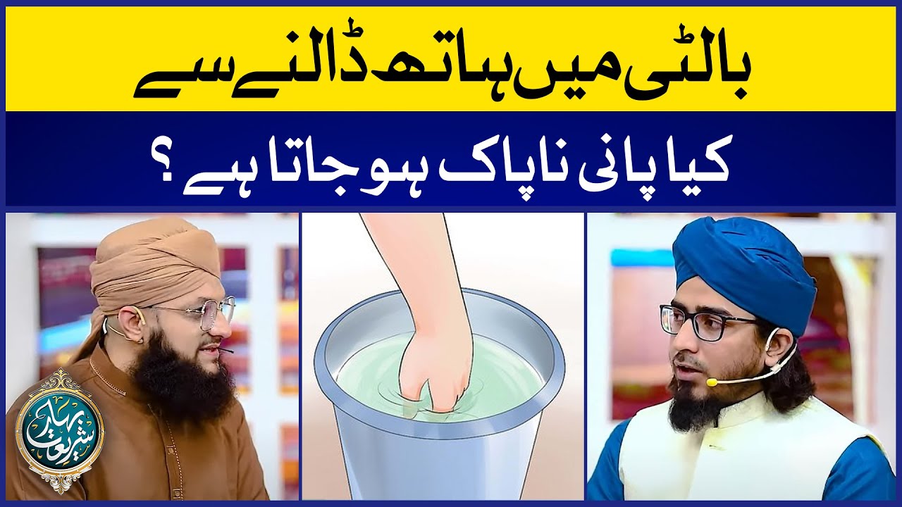 Balti Mei Hath Dalne Se Kia Pani Na Pak Hojata Hai | Allama Irfan Madni | Hafiz Tahir Qadri