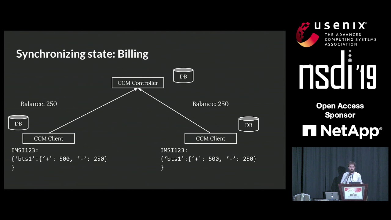 NSDI '19 - Scaling Community Cellular Networks with CommunityCellularManager