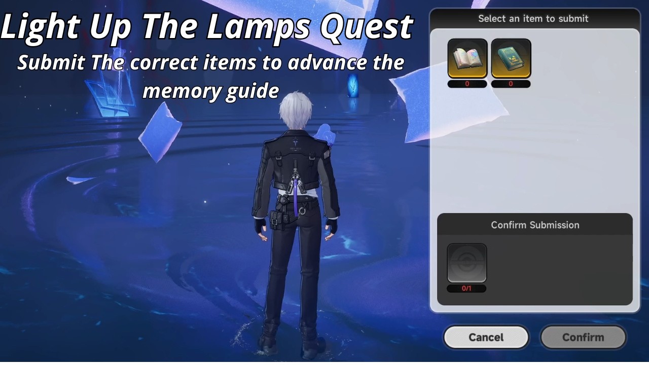 Neverness To Everness (NTE) - Submit the correct items to advance the memory guide