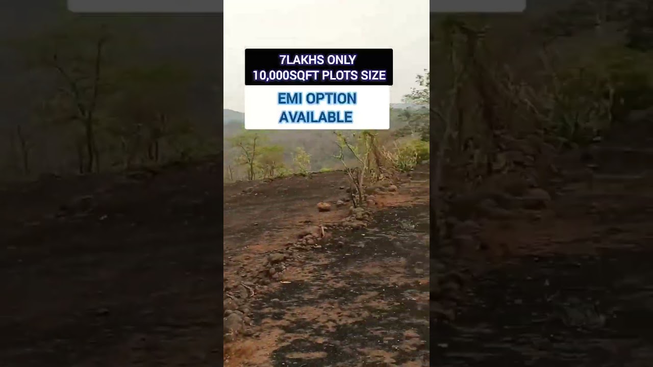 10Guntha Plots Only 7Lakhs | Emi Option Available | Mahad Raigad. #plots #bunglow #villa #realestate