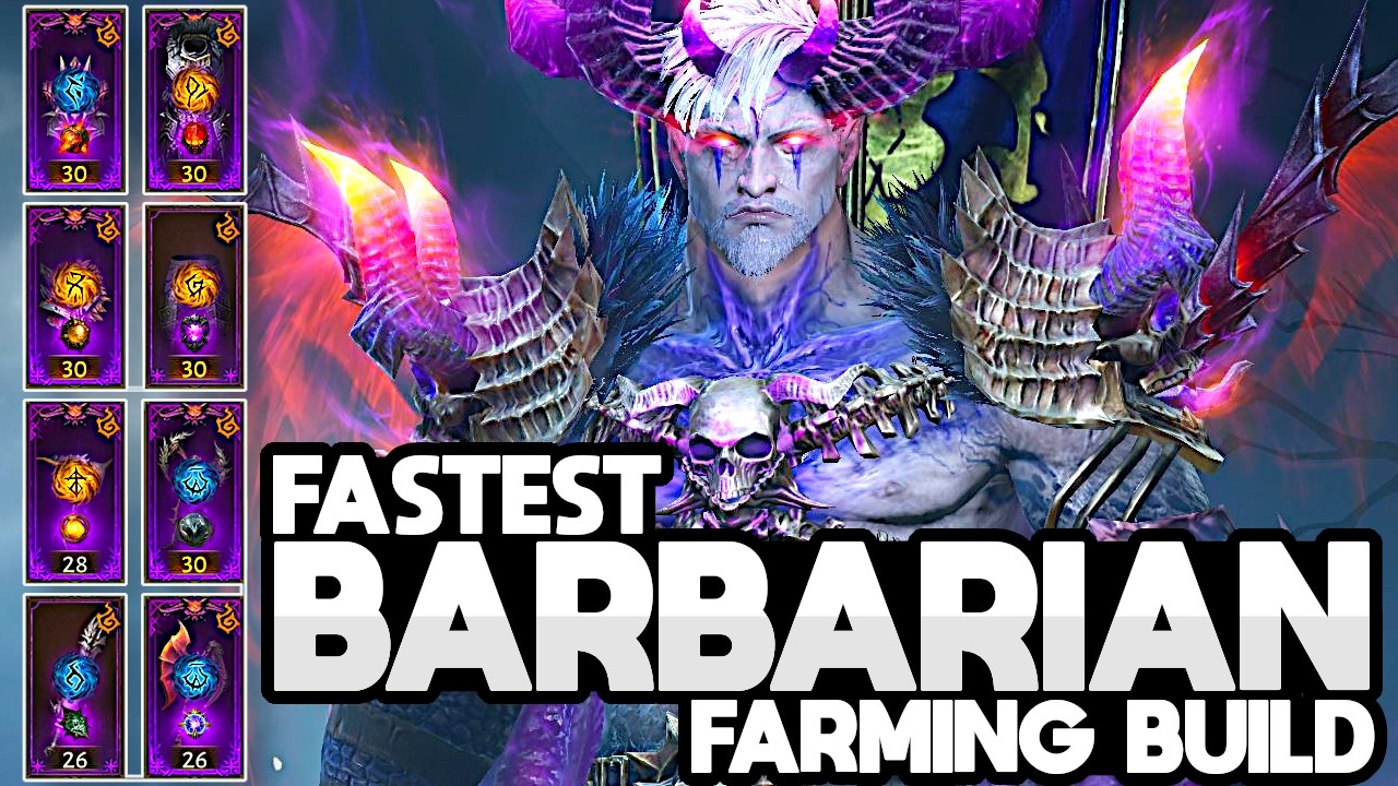 Fastest Barbarian Farming Build: Diablo Immortal Guide