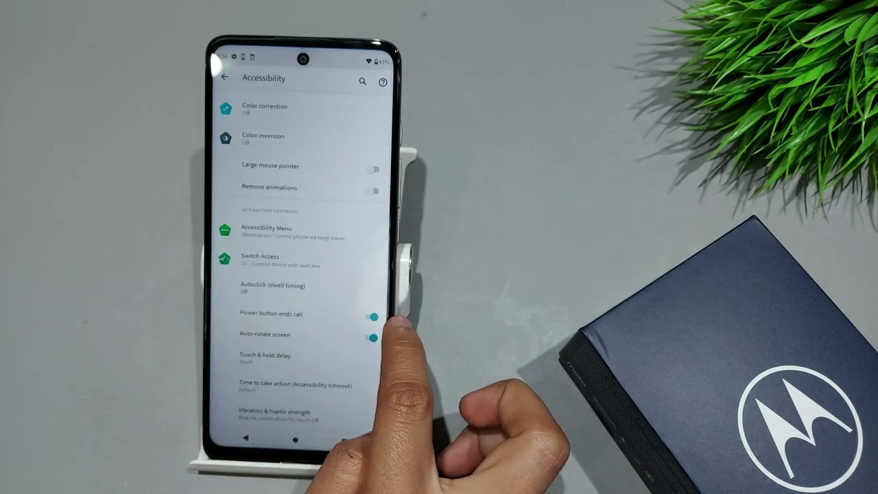 How to fix power button end call problem in moto g71 5g | Power button end call kaise band karen