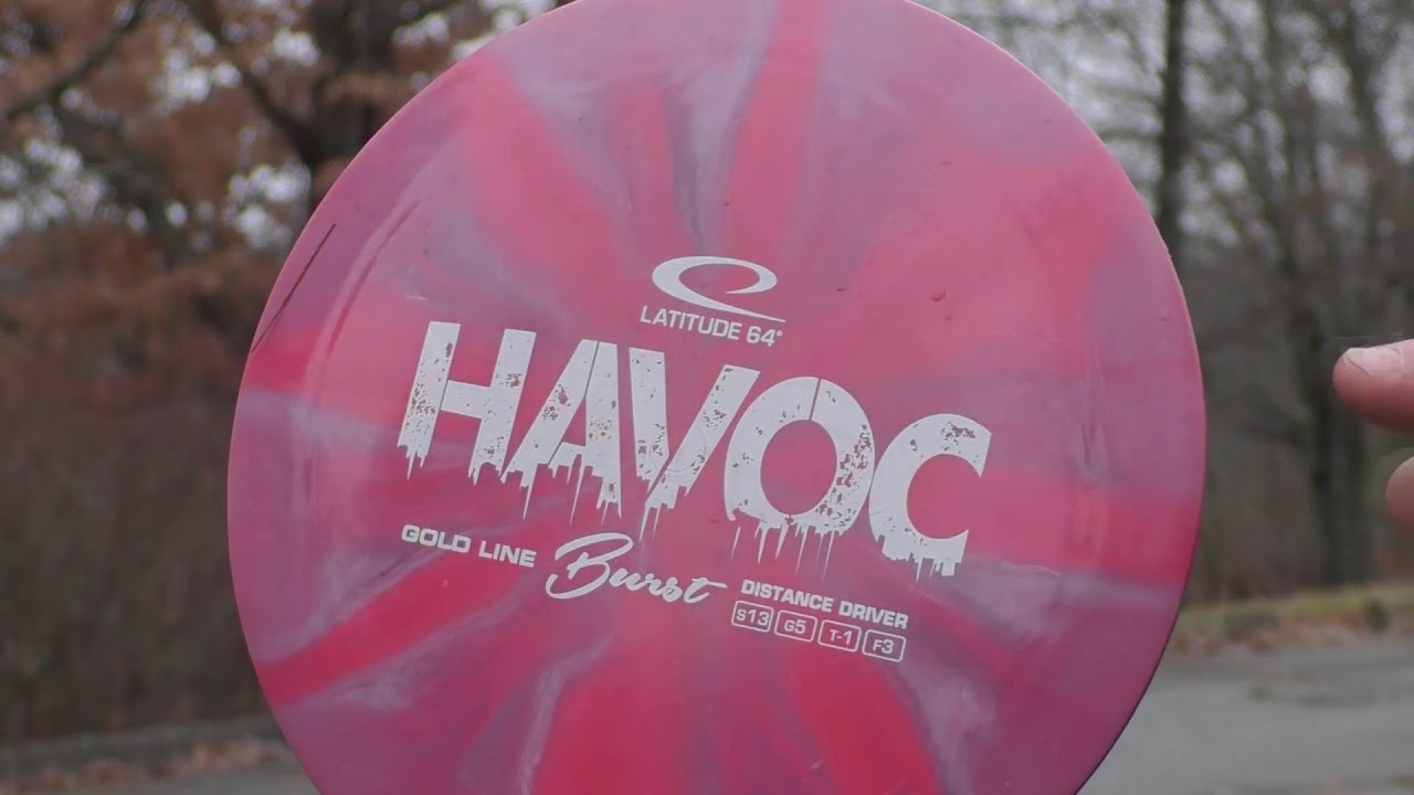 Latitude 64 Havoc Review - Gold Line Burst Plastic
