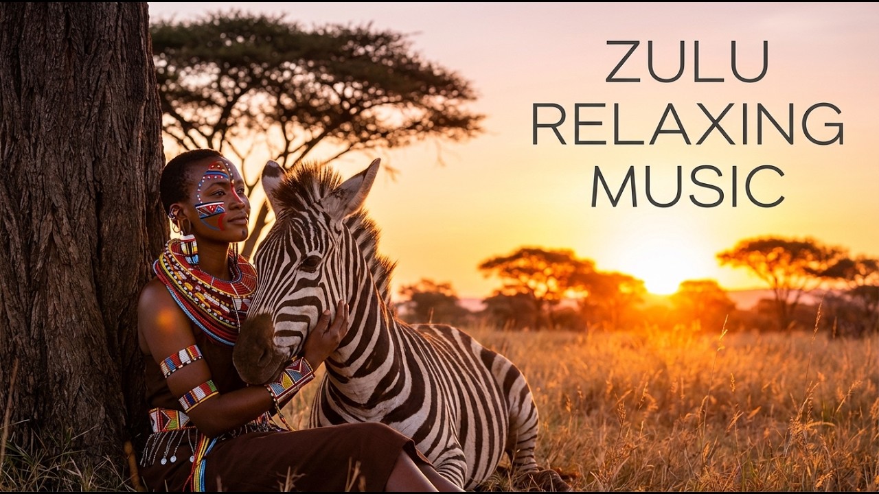 Zulu Tribal Dreamscape | Soothing African Music for Deep Sleep